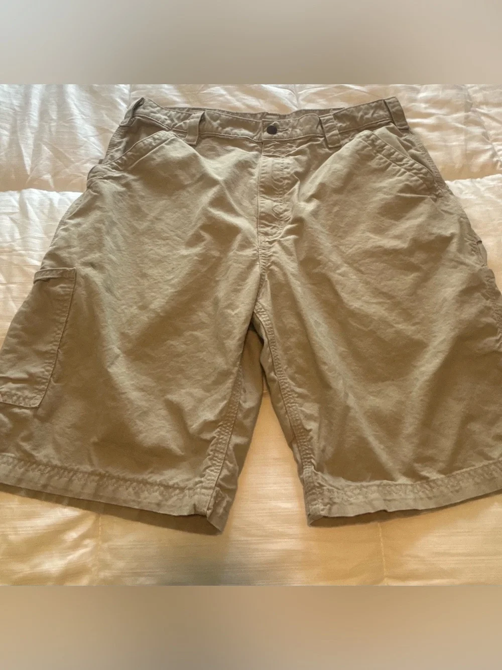 Carhartt Original Fit Tan Shorts Size 38